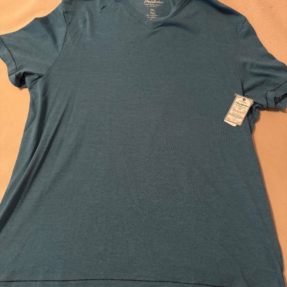 Flag & Anthem Short Sleeve V-Neck T-Shirt
